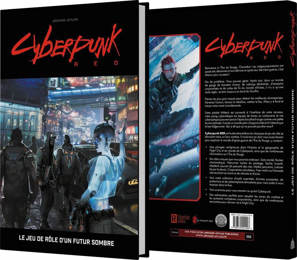 CYBERPUNK RED : LE JEU DE RÔLE D'UN FUTUR SOMBRE